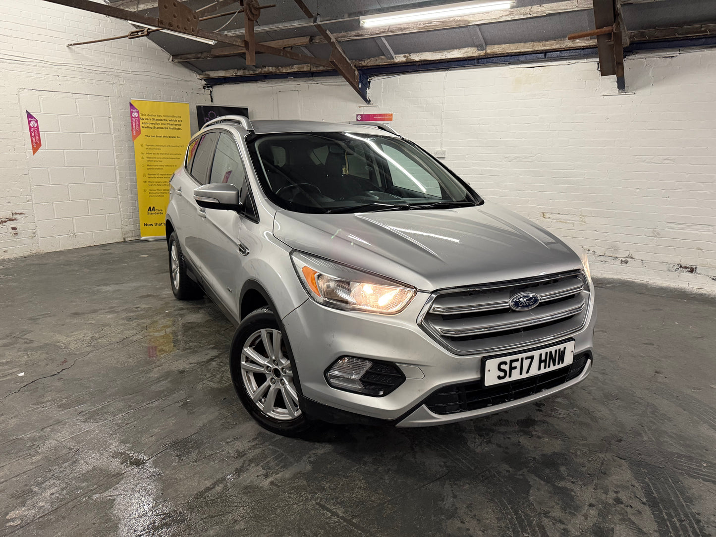 2017 FORD KUGA ZETEC Tdci 4X4 2L 150 AWD Start/Stop £3,995.00